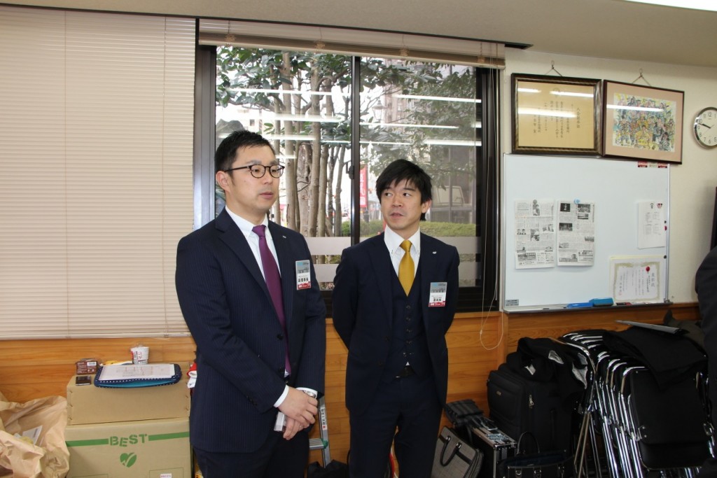 事務所開き及び新年挨拶回り