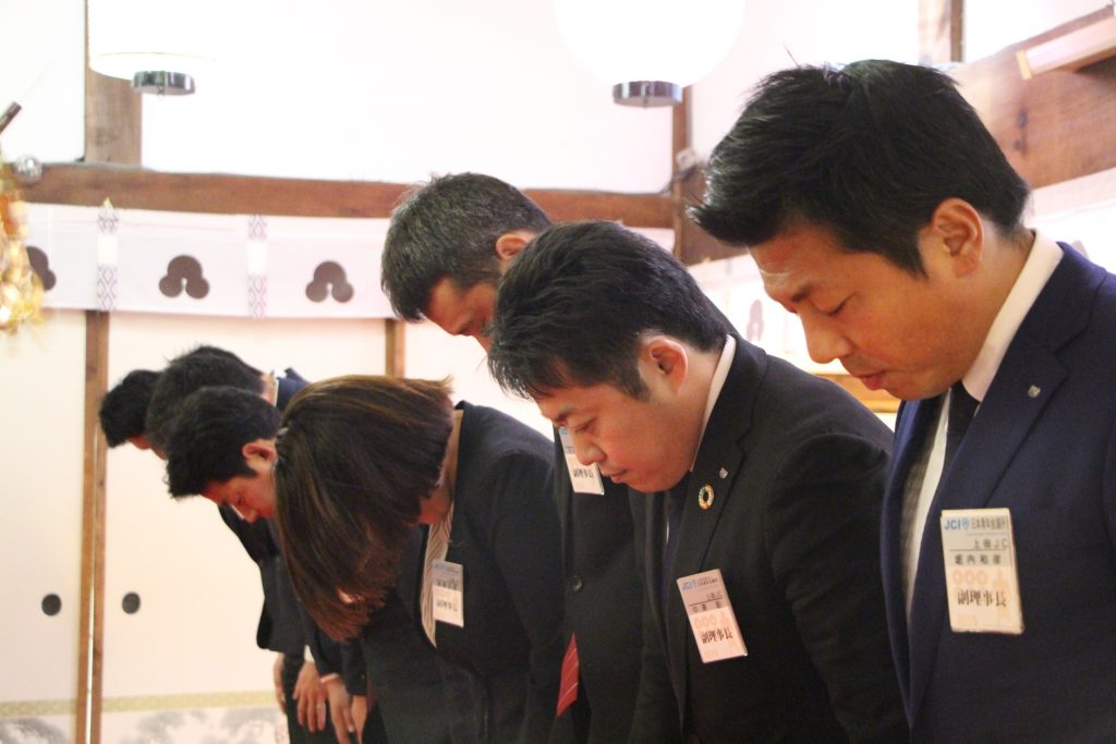 新年祈願、新年挨拶回り 報告